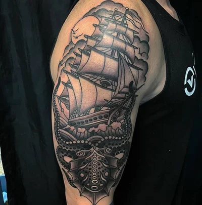 Working Man Tattoo tattoo 046