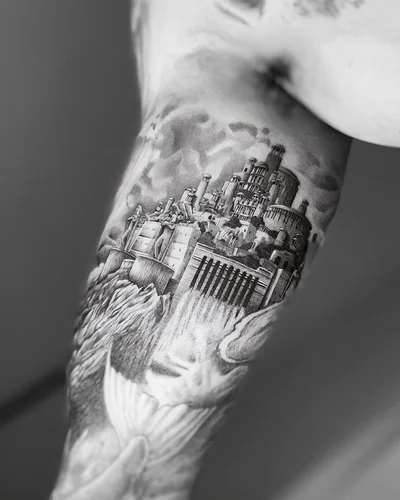 Axe tattoo 007