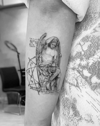 Axe tattoo 023