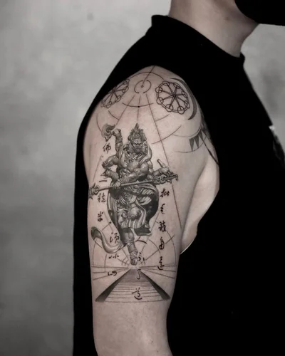 Axe tattoo 046