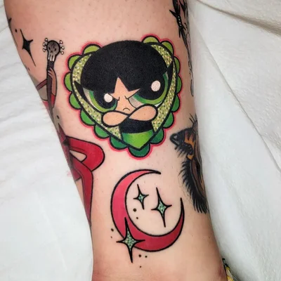 Xanthian Moon tattoo 001