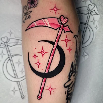 Xanthian Moon tattoo 003