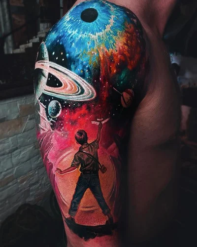 Характер Не Сахар tattoo 009