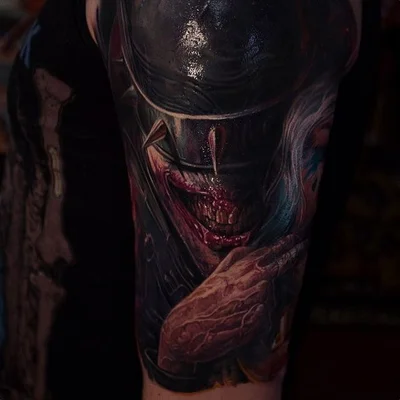 Характер Не Сахар tattoo 030