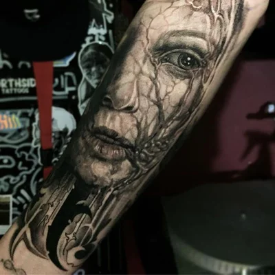 Характер Не Сахар tattoo 031