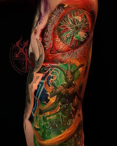 Характер Не Сахар tattoo 041