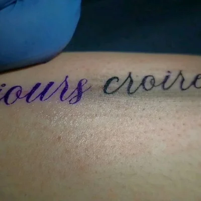 Xavier Gold tattoo 028
