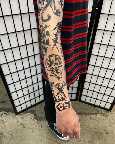 Hal Hunter tattoo 015