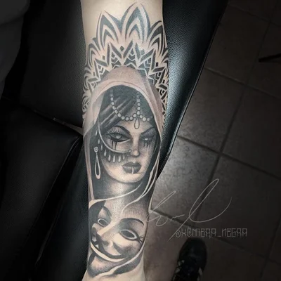 Xömbra Negra tattoo 043