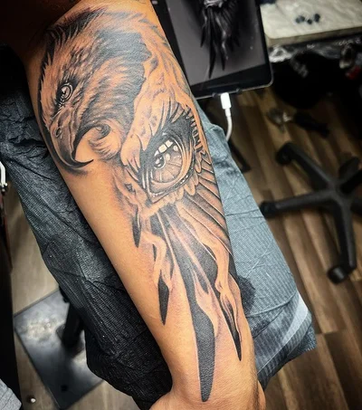 Xavier Johnson tattoo 045
