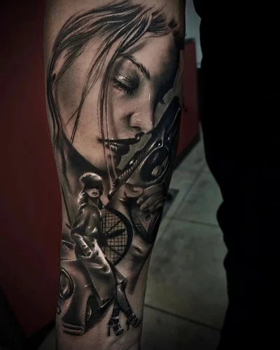 Yaiza Rubio tattoo 028