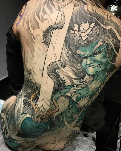 Jingdiao Wang Yen tattoo 001