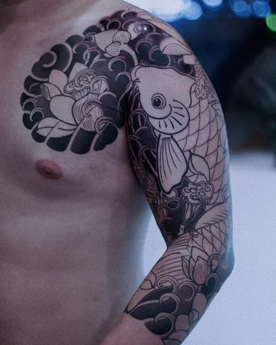 Yin Huang (隐刺青-彫隐） tattoo 012