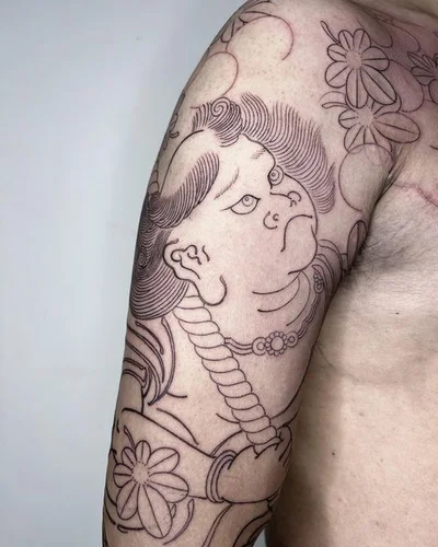 Yin Huang (隐刺青-彫隐） tattoo 021