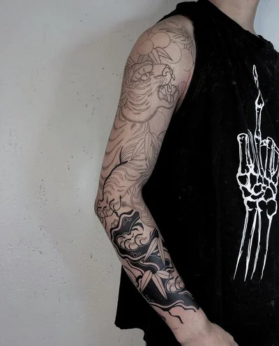 Yin Huang (隐刺青-彫隐） tattoo 022