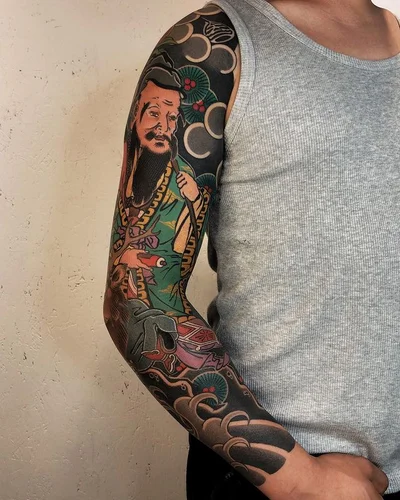 Yin Huang (隐刺青-彫隐） tattoo 040