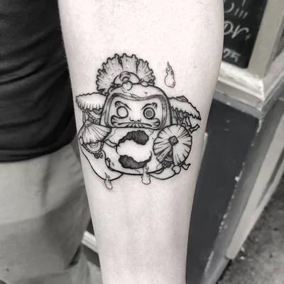 Yokai Hermit tattoo 009