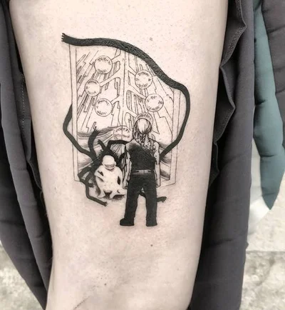 Yokai Hermit tattoo 013
