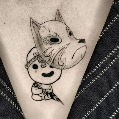 Yokai Hermit tattoo 036