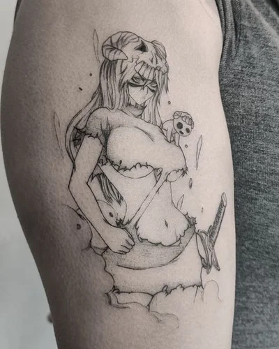 Yokai Hermit tattoo 048