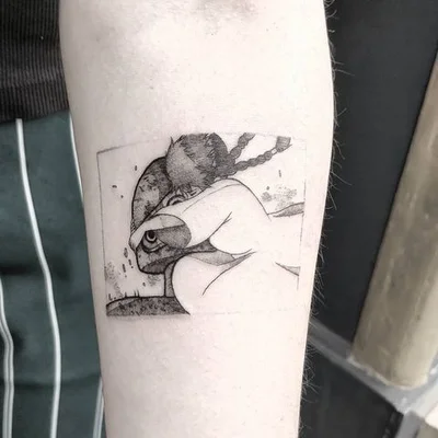 Yokai Hermit tattoo 050