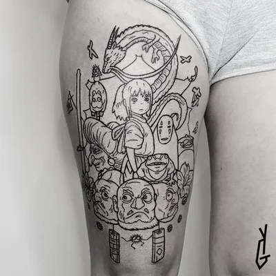 Yonni Gagarine tattoo 001