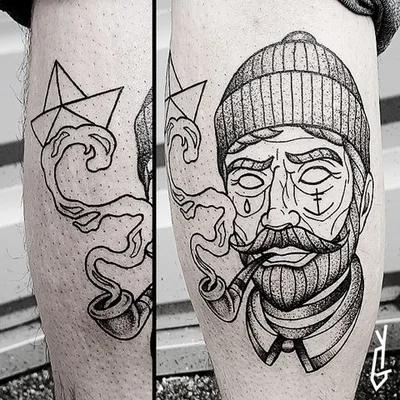 Yonni Gagarine tattoo 002