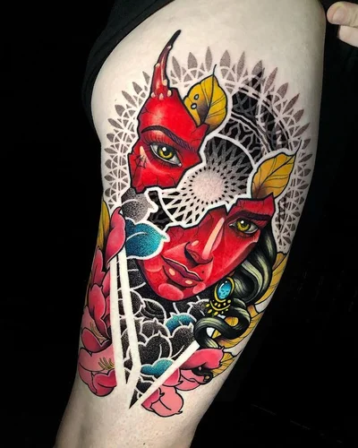 Yosmar Urrutia - illustrative Tattoo artist tattoo 007