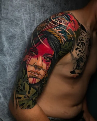 Yosmar Urrutia - illustrative Tattoo artist tattoo 023