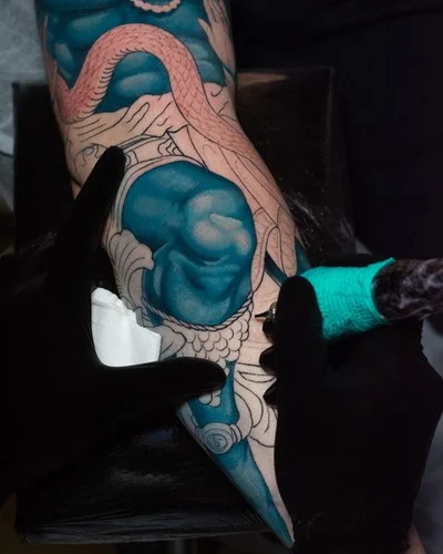 Yosmar Urrutia - illustrative Tattoo artist tattoo 026