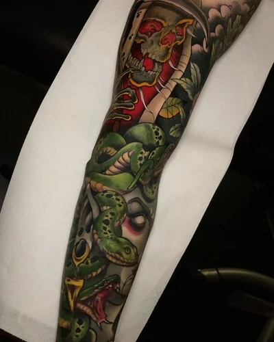 Yosmar Urrutia - illustrative Tattoo artist tattoo 038