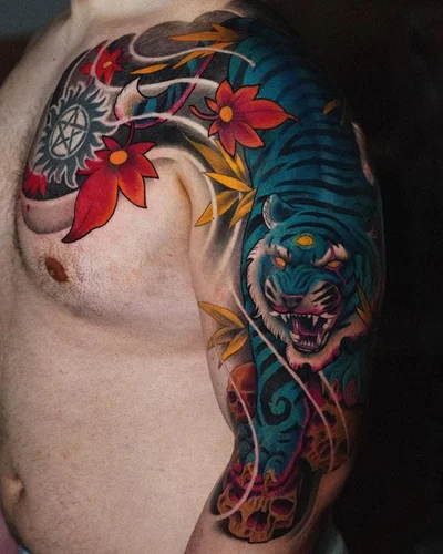 Yosmar Urrutia - illustrative Tattoo artist tattoo 040