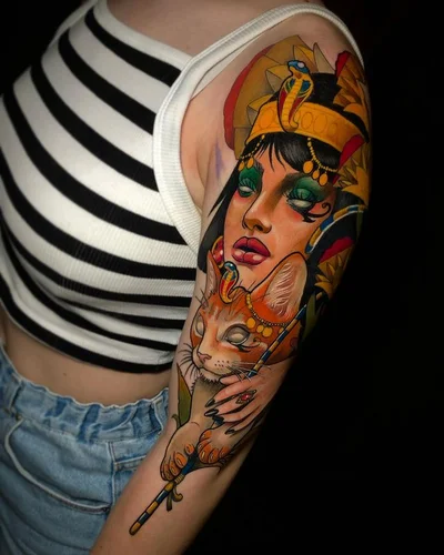 Yosmar Urrutia - illustrative Tattoo artist tattoo 048