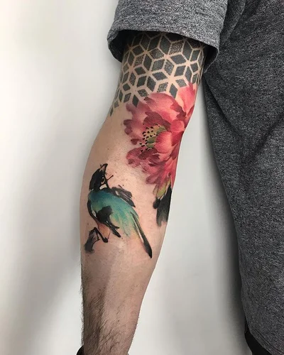 Yuki | abstract•watercolour•ink-wash tattoos tattoo 015