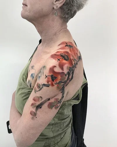 Yuki | abstract•watercolour•ink-wash tattoos tattoo 018
