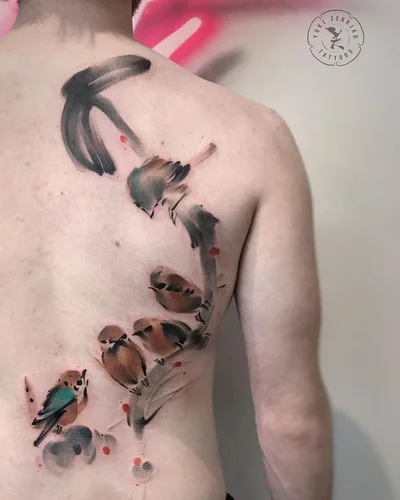Yuki | abstract•watercolour•ink-wash tattoos tattoo 031