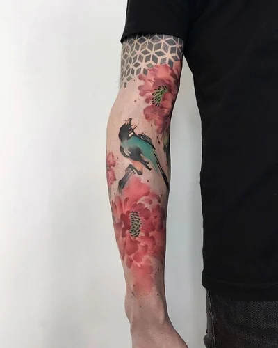 Yuki | abstract•watercolour•ink-wash tattoos tattoo 036