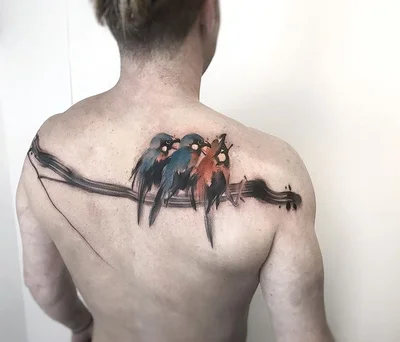 Yuki | abstract•watercolour•ink-wash tattoos tattoo 038