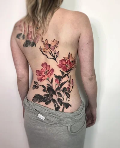 Yuki | abstract•watercolour•ink-wash tattoos tattoo 041