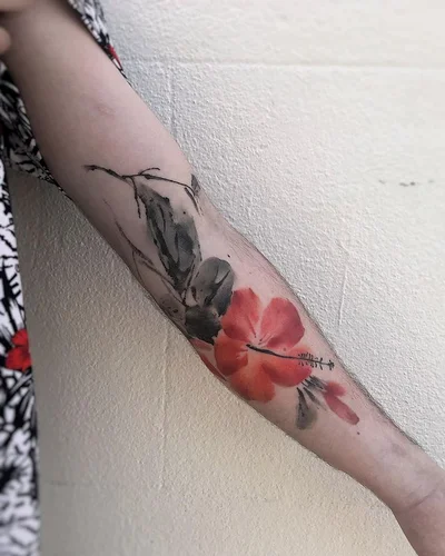 Yuki | abstract•watercolour•ink-wash tattoos tattoo 042