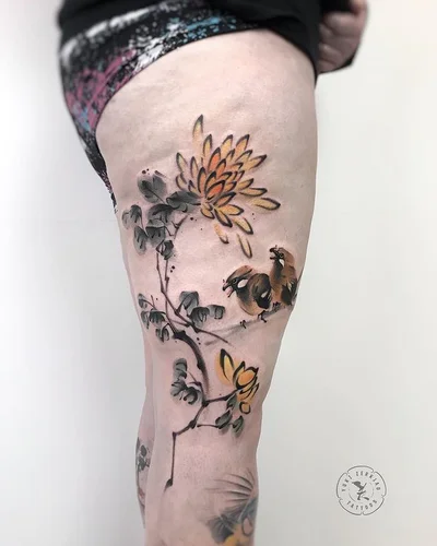 Yuki | abstract•watercolour•ink-wash tattoos tattoo 045