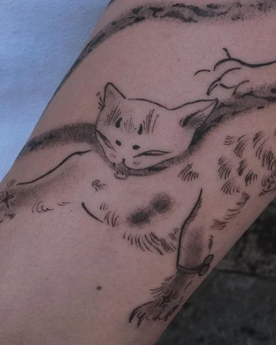 Yumi虎 tattoo 030