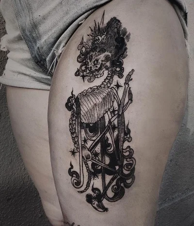Yumi虎 tattoo 038