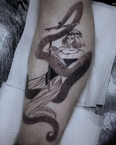 Yumi虎 tattoo 039