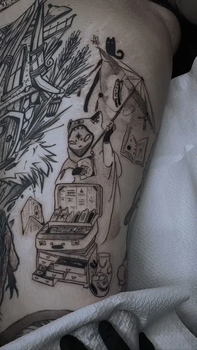 Yumi虎 tattoo 044