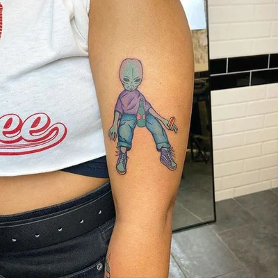 Mary tattoo 024