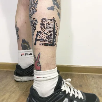 Mary tattoo 031