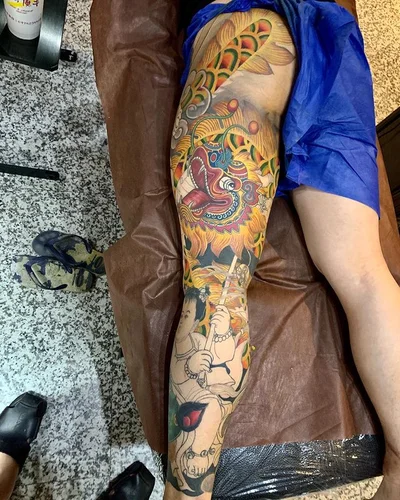 JiZhidiao Yung tattoo tattoo 013