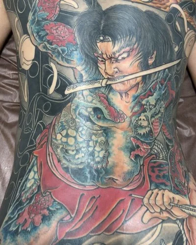 JiZhidiao Yung tattoo tattoo 018