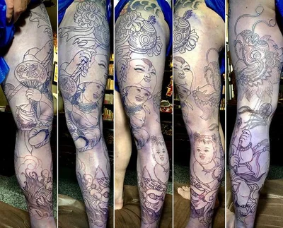 JiZhidiao Yung tattoo tattoo 019